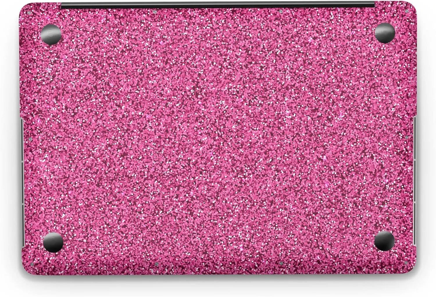 Sticker Master Glamour Pink Gold Glitter Evrensel Sticker Dizüstü Bilgisayar Vinil Sticker Decal 12" 13" 13.3" 14" 15" 15.4" 15.6 inç Dizüstü Bilgisayar Çıkartma Koruyucu Macbook Asus Acer Hp Lenovo Huawei Dell İçin Sticker Master