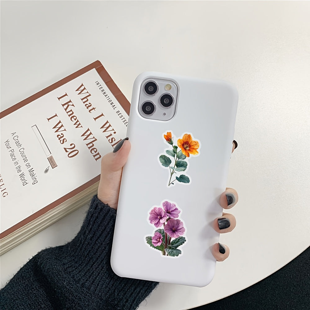 Çiçek Vinil Sticker Seti 50’li | Sticker Master