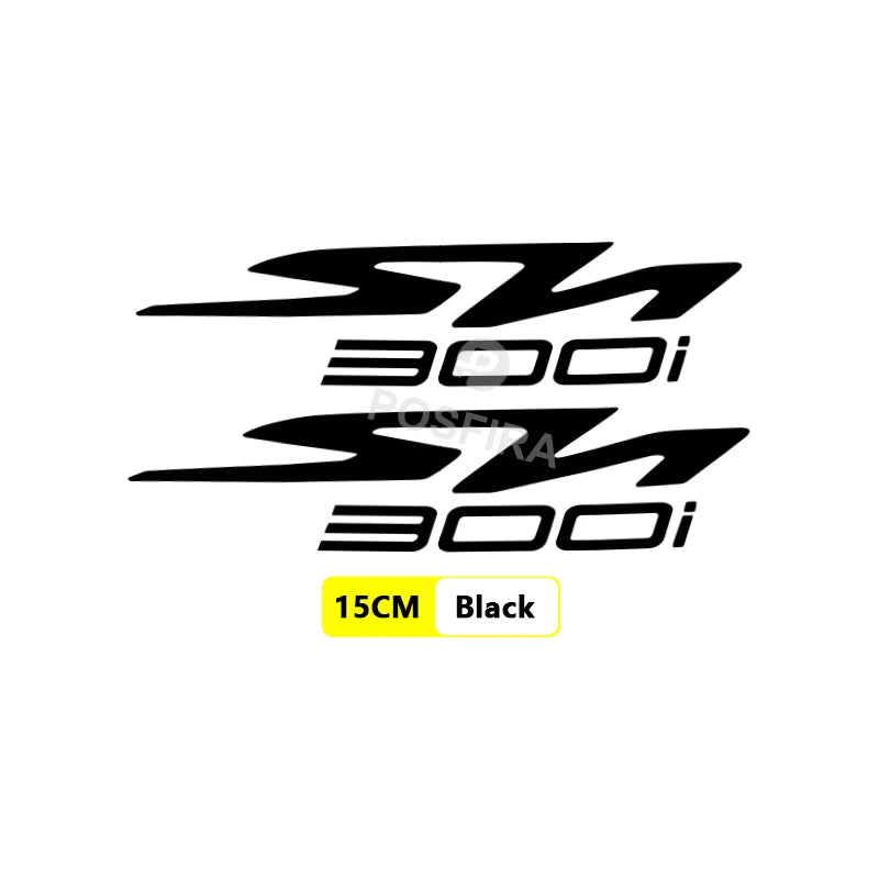 Honda SH 300i Sticker Seti | 2007-2021 Yan Grenaj Logosu 2 Adet - Sticker Master