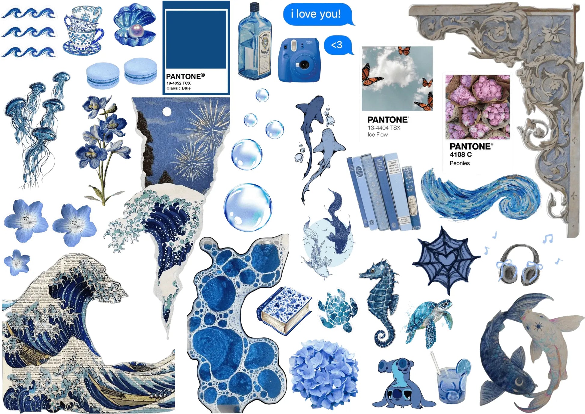 A4 Defter Sticker Seti | 12 Sayfa Farklı Model Kendinden Kesimli (Kiss-Cut) Sticker Master