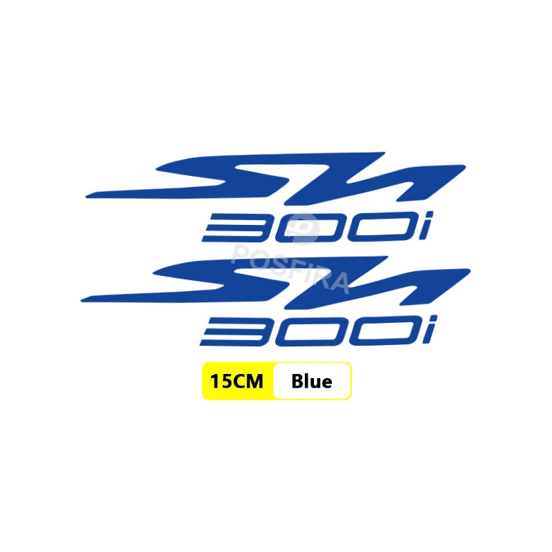 Honda SH 300i Sticker Seti | 2007-2021 Yan Grenaj Logosu 2 Adet - Sticker Master