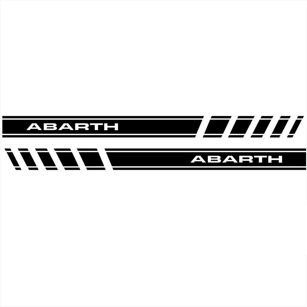 Abarth Sticker Seti Fiat 500 Uyumlu Yan Şerit | Sticker Master Sticker Master