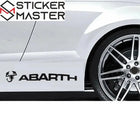 Abarth Sticker Seti Kapı Eşiği Etiket (2 Adet) | Sticker Master