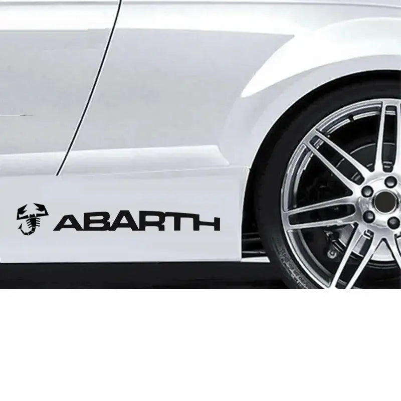 Abarth Kapı Eşiği Sticker Seti (2 Adet) | Sticker Master - Sticker Master