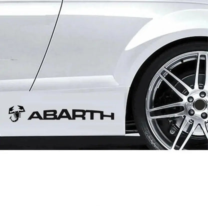 Abarth Kapı Eşiği Sticker Seti (2 Adet) | Sticker Master - Sticker Master