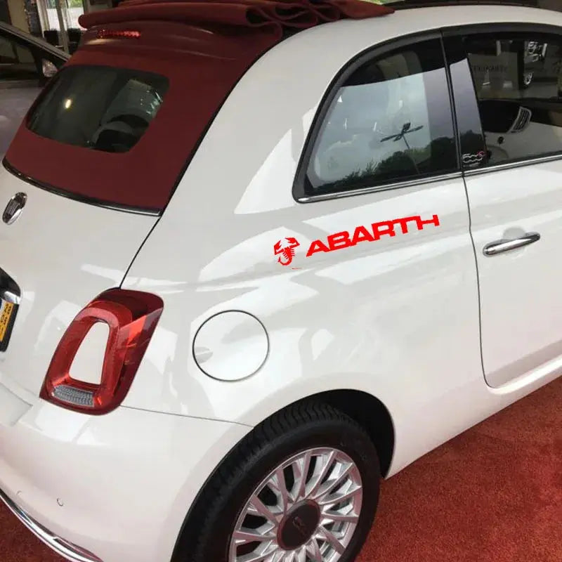 Abarth Kapı Eşiği Sticker Seti (2 Adet) | Sticker Master - Sticker Master