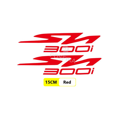 Honda SH 300i Sticker Seti | 2007-2021 Yan Grenaj Logosu 2 Adet - Sticker Master