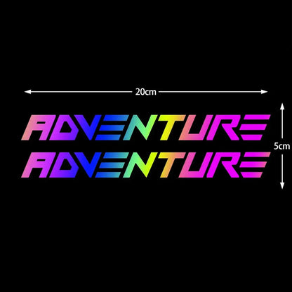 Adventure Motosiklet Sticker Seti Su Geçirmez | Sticker Master Sticker Master