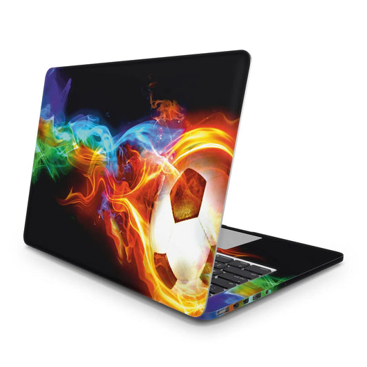 Sticker Master Ateş Topu Evrensel Sticker Dizüstü Bilgisayar Vinil Sticker Decal  12" 13" 13.3" 14" 15" 15.4" 15.6 inç Dizüstü Bilgisayar Çıkartma Koruyucu Macbook Asus Acer Hp Lenovo Huawei Dell İçin - Sticker Master