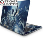 Antik Roma Laptop Sticker Sezar ve Kolezyum Tasarımı | Sticker Master