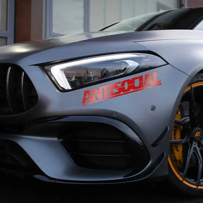 Antisocial Oto Araç Laptop Motor Sticker Etiket Yapıştırma| Sticker Master Sticker Master