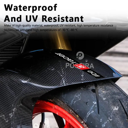 Aprilia Be a Racer Sticker | RS 660, RSV4 ve Tuono İçin Yarış Logosu (Çift) Sticker Master