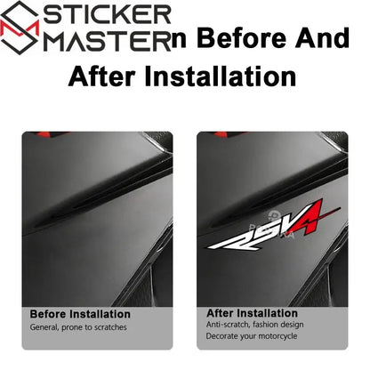 Aprilia RSV4 Sticker Seti | 2010-2024 İtalyan Yarış Logosu (2 Adet) - Sticker Master