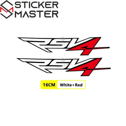 Aprilia RSV4 Sticker Seti | 2010-2024 İtalyan Yarış Logosu (2 Adet) - Sticker Master