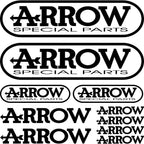 Sticker Master Arrow Sponsor Set Oto Motor Araba Sticker