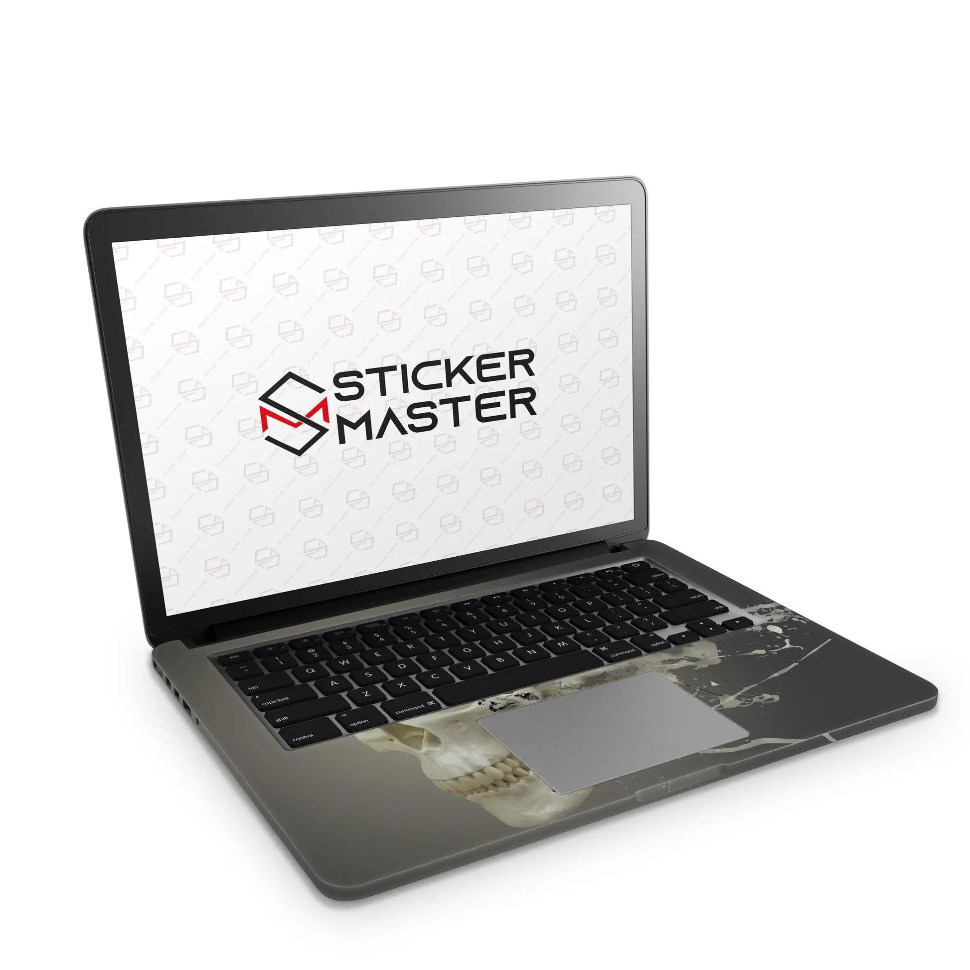 Sticker Master Skull Evrensel Sticker Dizüstü Bilgisayar Vinil Sticker Decal 12" 13" 13.3" 14" 15" 15.4" 15.6 inç Dizüstü Bilgisayar Çıkartma Koruyucu Macbook Asus Acer Hp Lenovo Huawei Dell İçin - Sticker Master