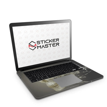 Sticker Master Skull Evrensel Sticker Dizüstü Bilgisayar Vinil Sticker Decal 12" 13" 13.3" 14" 15" 15.4" 15.6 inç Dizüstü Bilgisayar Çıkartma Koruyucu Macbook Asus Acer Hp Lenovo Huawei Dell İçin - Sticker Master