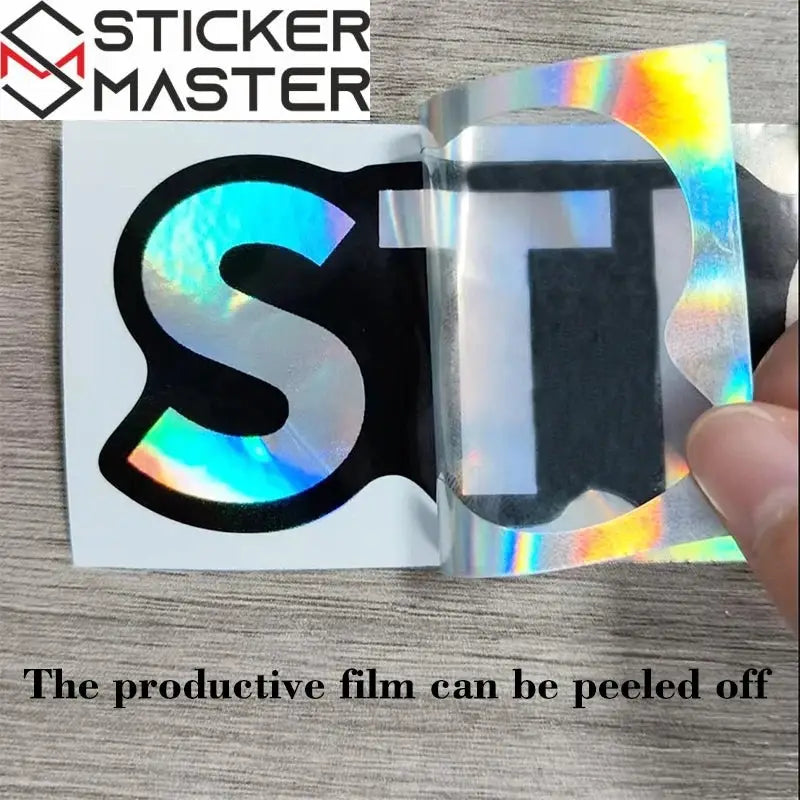 Asi Tavşan Sticker | Kask ve Motor İçin Taçlı Lazer Decal (15x14 cm) Sticker Master