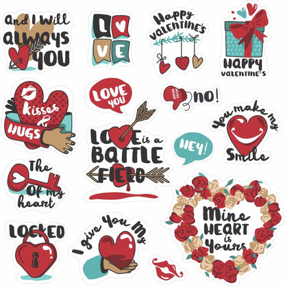 Sticker Master 88 Adet Love Aşk Graffiti JDM Araba Modifiye Stickers Motor Bisiklet Laptop Sticker Etiket Çıkartma