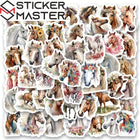 At Sticker Seti (53 Adet) | Bohem & Sanatsal Dekor | Sticker Master