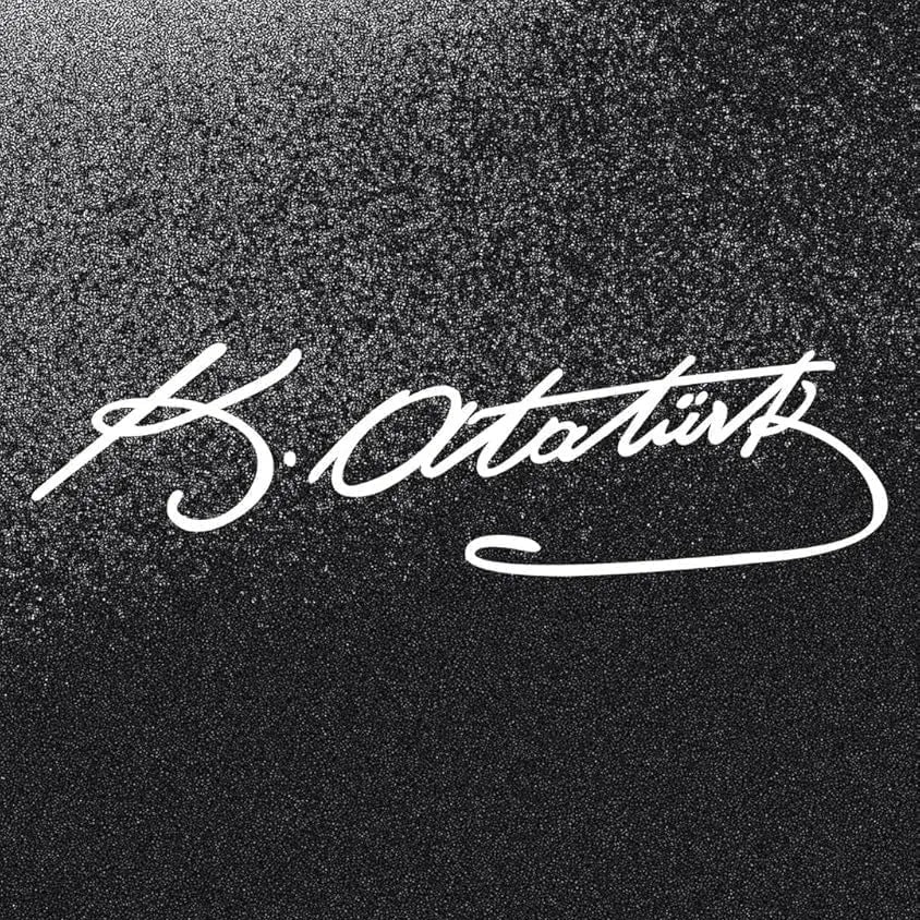 Sticker Master Kemal Atatürk İmzası Sticker Çıkartma (20x6 Cm) - Su Geçirmez & Dayanıklı Vinil Etiket Decal | Motorsiklet, Kask, Laptop, Oto, Araba, Araç Uyumlu - Sticker Master