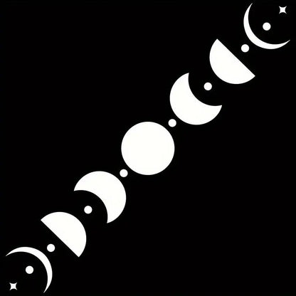 Ayın Evreleri Sticker | Mistik Arka Cam Çıkartması | Sticker Master - Sticker Master