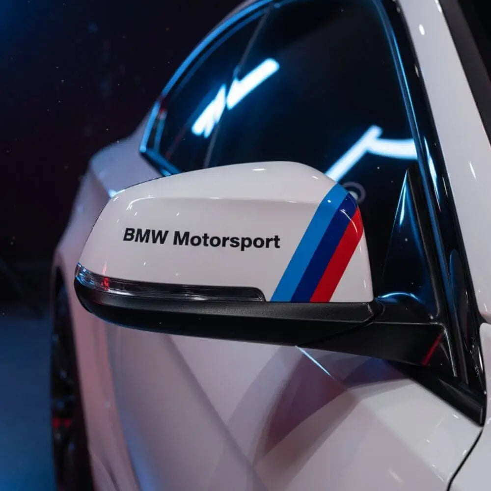 BMW Ayna Sticker M Performance Yan Ayna Şeridi | Sticker Master - Sticker Master