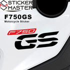 BMW F750GS Sticker | 2018-2023 Uyumlu Yan Grenaj Model Yazısı (Çift)