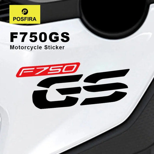 BMW F750GS Sticker | 2018-2023 Uyumlu Yan Grenaj Model Yazısı (Çift) Sticker Master