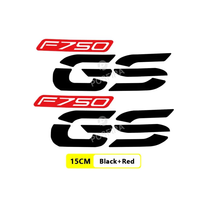 BMW F750GS Sticker | 2018-2023 Uyumlu Yan Grenaj Model Yazısı (Çift) Sticker Master