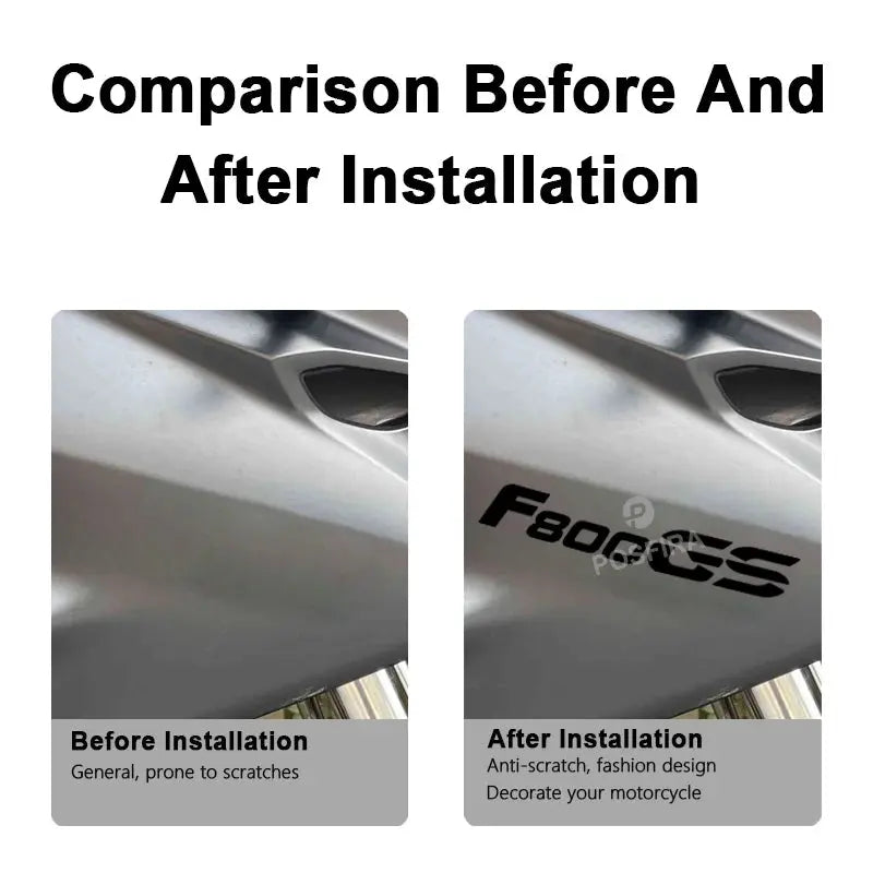 BMW F800GS Sticker Yan Grenaj Logo Seti | Sticker Master - Sticker Master