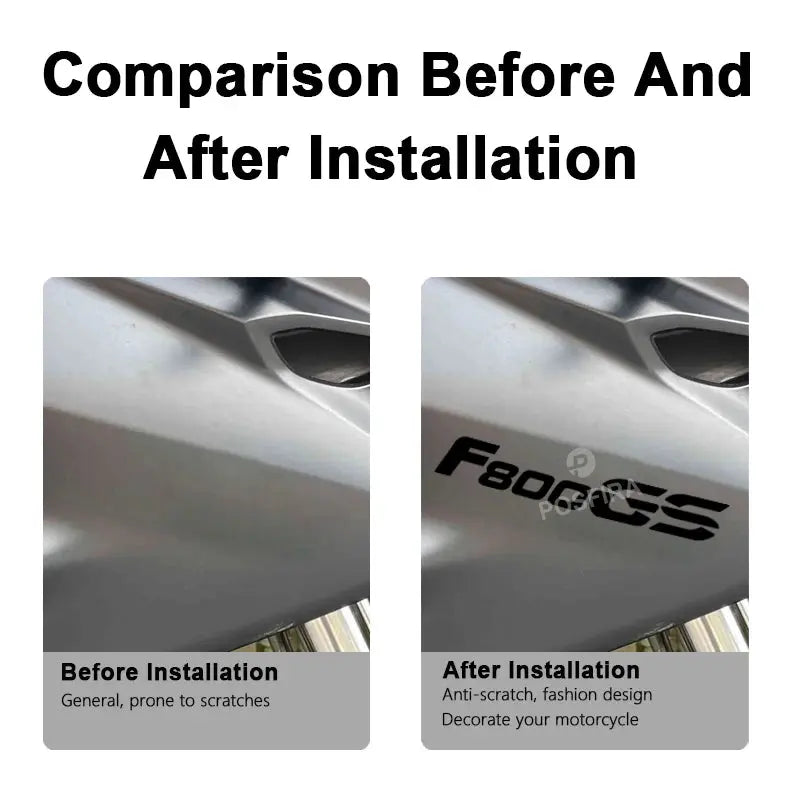 BMW F800GS Sticker Yan Grenaj Logo Seti | Sticker Master - Sticker Master