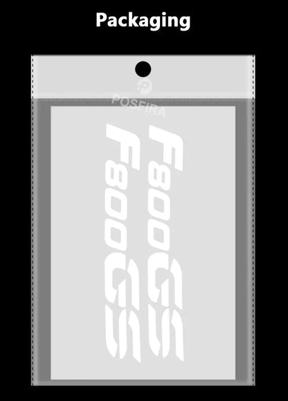 BMW F800GS Sticker Yan Grenaj Logo Seti | Sticker Master - Sticker Master