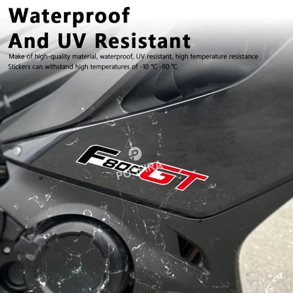 BMW F800GT Sticker Yan Grenaj Yazısı Logo Seti | Sticker Master - Sticker Master