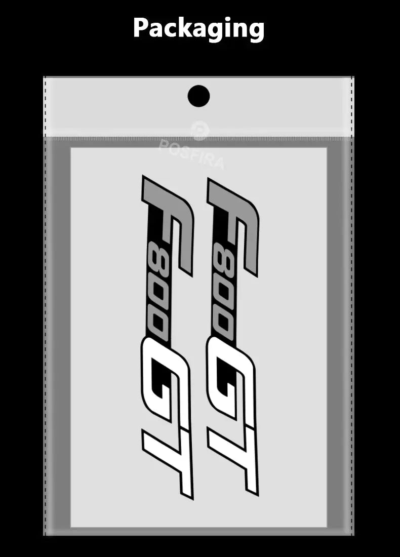 BMW F800GT Sticker Yan Grenaj Yazısı Logo Seti | Sticker Master - Sticker Master