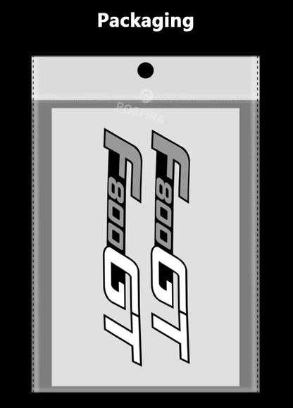 BMW F800GT Sticker Yan Grenaj Yazısı Logo Seti | Sticker Master - Sticker Master