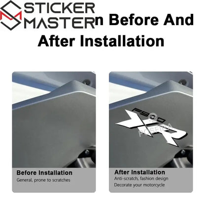 BMW F900XR Sticker | 3D Gölge Efektli F900 XR Grenaj Decal Seti Sticker Master