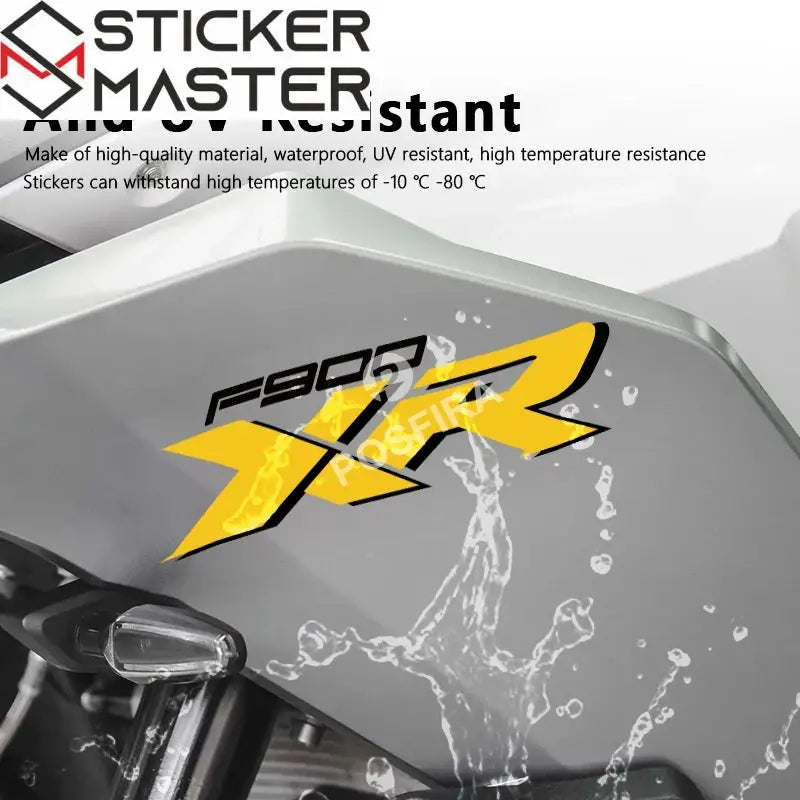 BMW F900XR Sticker | 3D Gölge Efektli F900 XR Grenaj Decal Seti Sticker Master