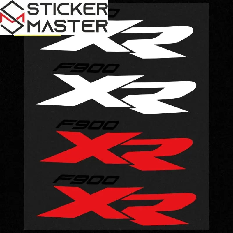 BMW F900XR Sticker | F900 XR Logo Yan Grenaj Decal Seti (15 cm) - Sticker Master
