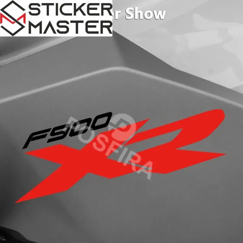 BMW F900XR Sticker | F900 XR Logo Yan Grenaj Decal Seti (15 cm) - Sticker Master