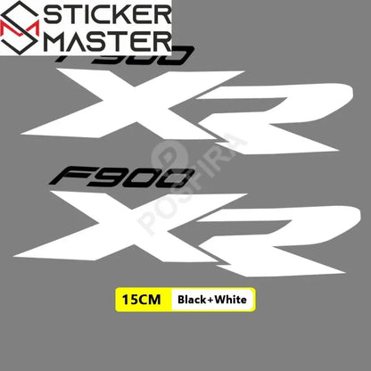 BMW F900XR Sticker | F900 XR Logo Yan Grenaj Decal Seti (15 cm) - Sticker Master
