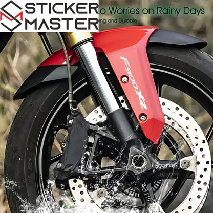 BMW F900XR Sticker | Yan Grenaj Yazısı ve Logo Decal Seti Sticker Master