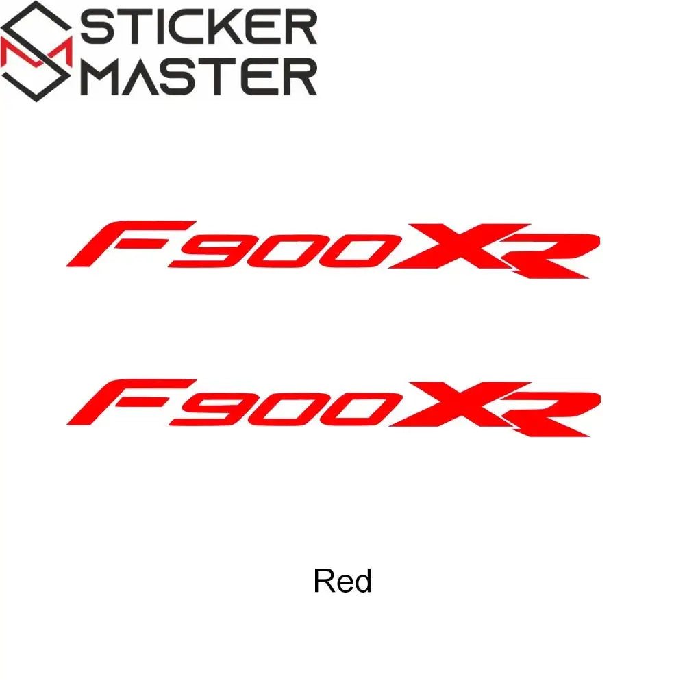 BMW F900XR Sticker | Yan Grenaj Yazısı ve Logo Decal Seti Sticker Master