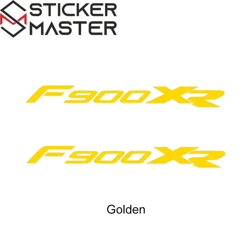 BMW F900XR Sticker | Yan Grenaj Yazısı ve Logo Decal Seti Sticker Master