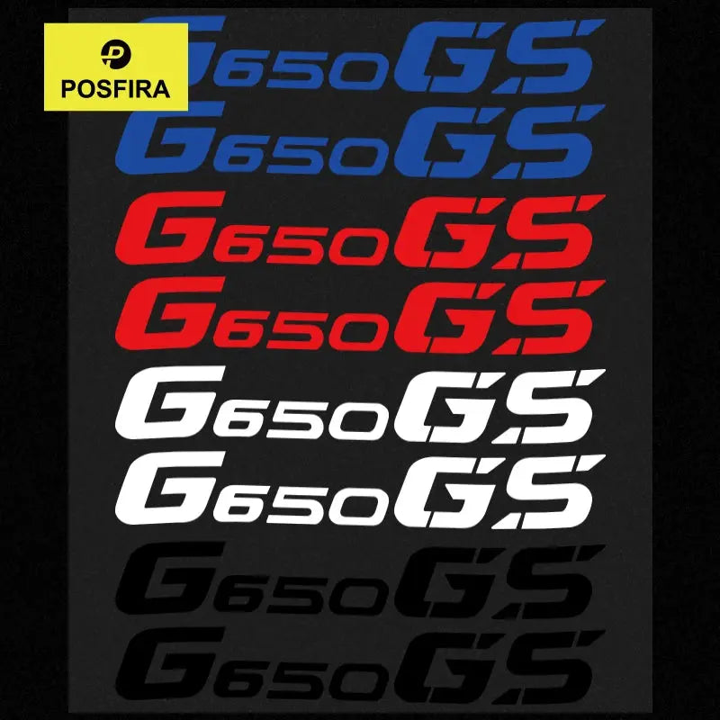 BMW G650GS Sticker Yan Grenaj Logo Seti | Sticker Master - Sticker Master