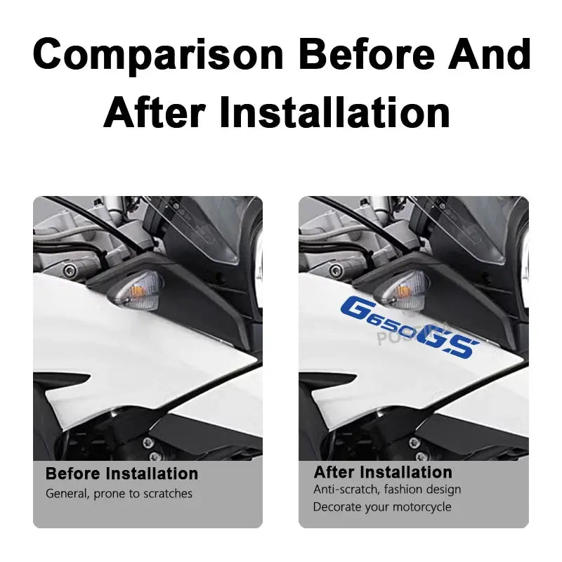 BMW G650GS Sticker Yan Grenaj Logo Seti | Sticker Master - Sticker Master