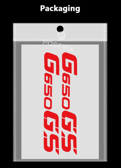 BMW G650GS Sticker Yan Grenaj Logo Seti | Sticker Master - Sticker Master