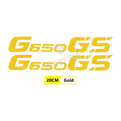 BMW G650GS Sticker Yan Grenaj Logo Seti | Sticker Master - Sticker Master