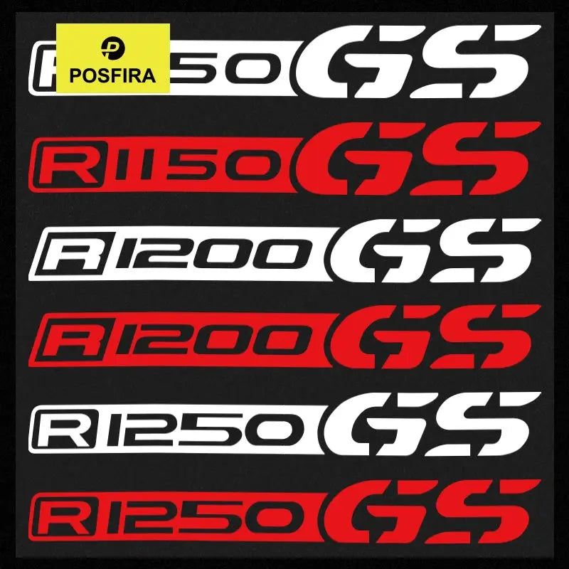 BMW GS Serisi Sticker R1200GS R1250GS Logo Seti | Sticker Master - Sticker Master