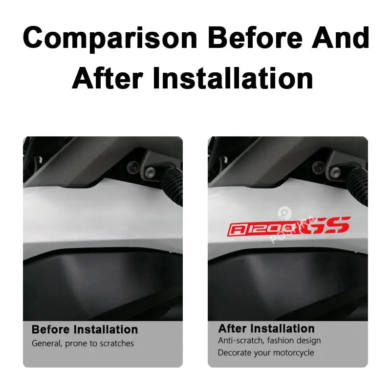BMW GS Serisi Sticker R1200GS R1250GS Logo Seti | Sticker Master - Sticker Master
